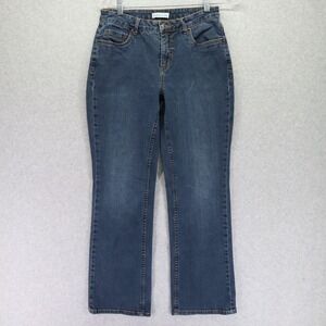 Coldwater Creek Jeans Womens 6P Petite Classic Bootcut Stretch Flex Denim Blue